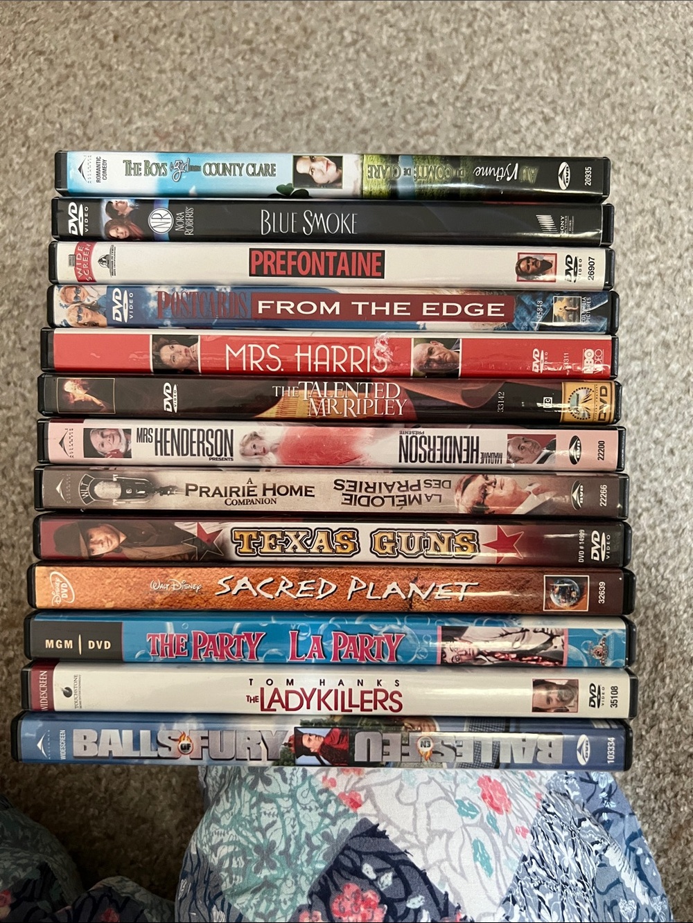 Stack of Assorted DVD Movie Titles - x13 DVDs